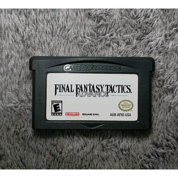 Final Fantasy Tactics Authentic Tested Saves RPG Nintendo Game Boy Advance GBA - Picture 1 of 13